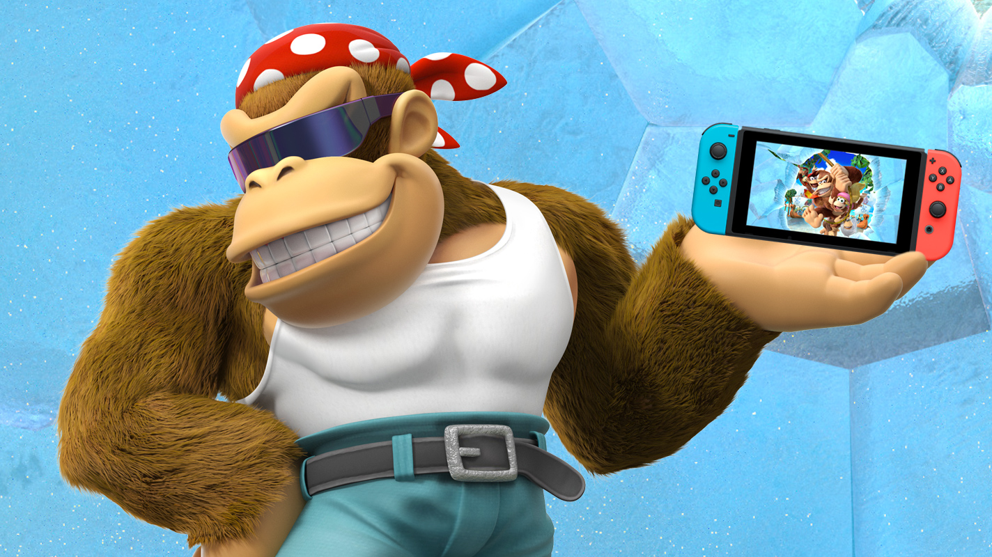Donkey Kong: Tropical Freeze gets Funky on Nintendo Switch