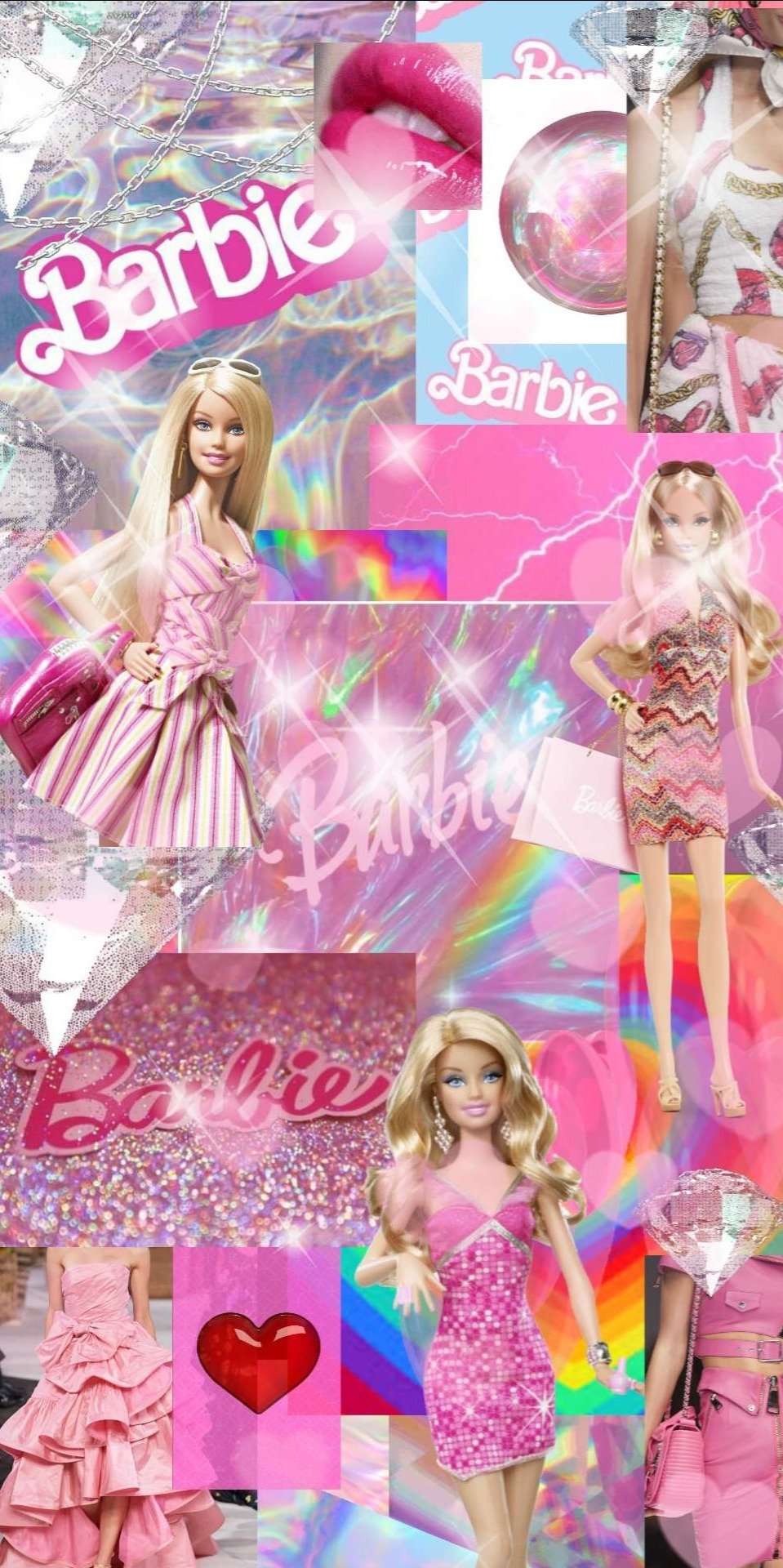 Barbie Rapunzel Aesthetic Wallpaper collage  Rapunzel barbie Barbie  costume Barbie princess