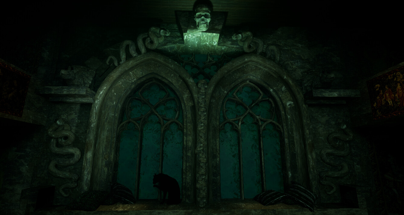 Slytherin Common Room realtime render