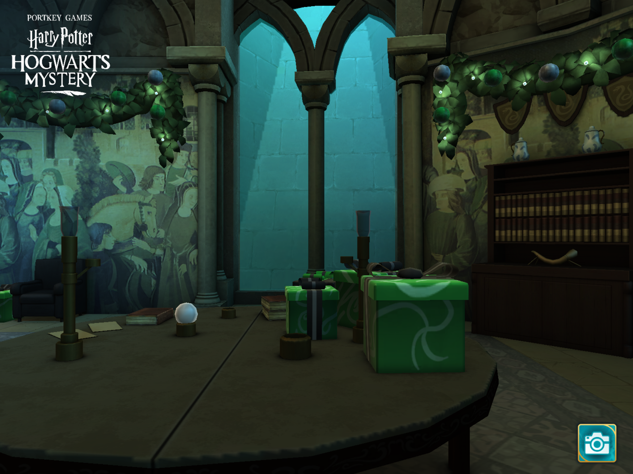 Right half of Slytherin Common Room