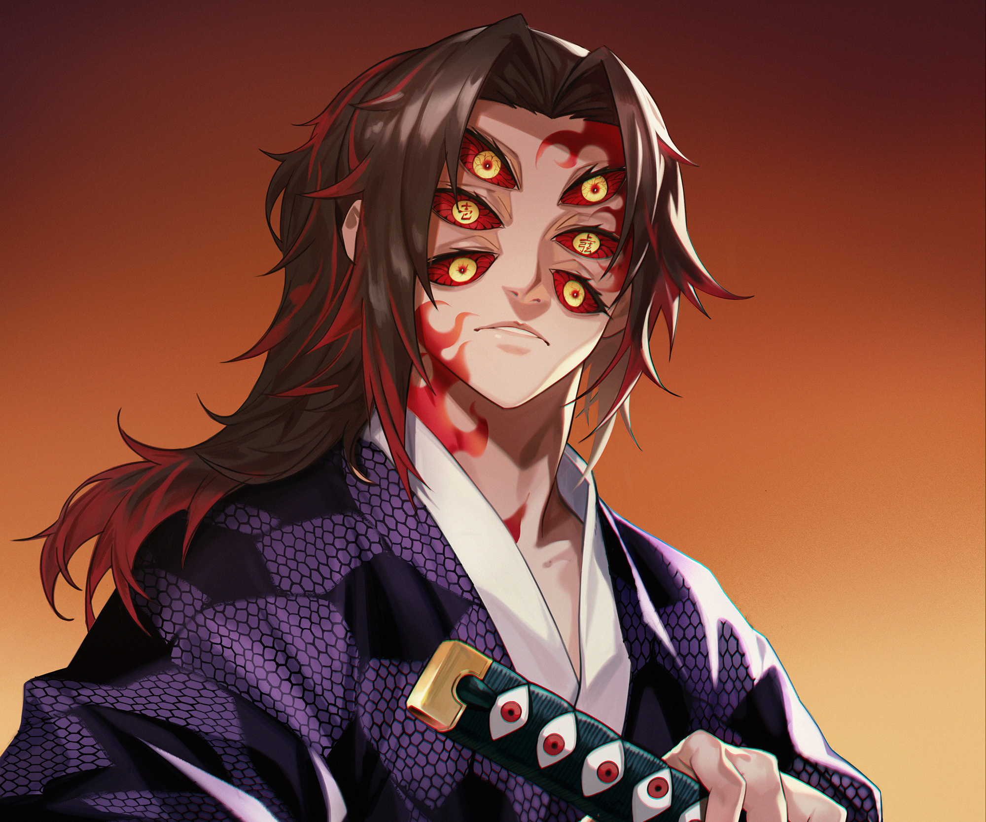 Kokushibo (Demon Slayer) HD Wallpaper and Background