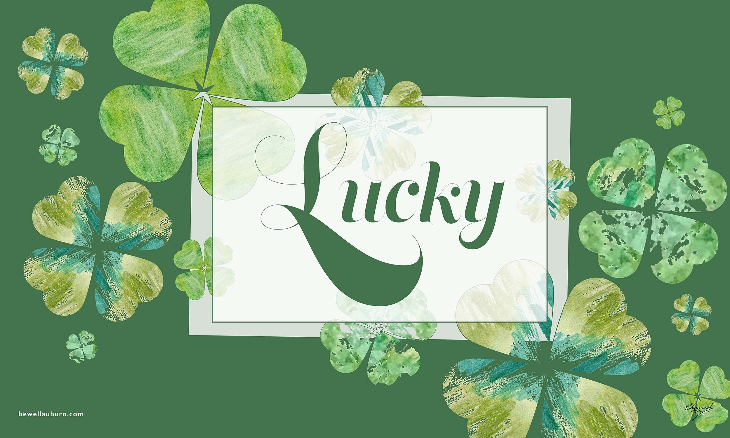 Download St. Patty's Day Desktop Wallpaper or Lock Screen Designs From Be Well