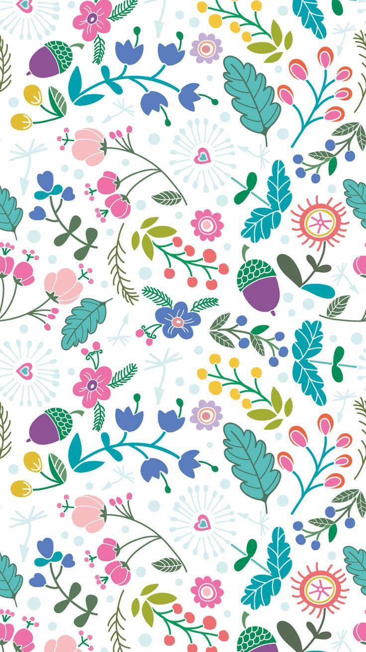 Spring Pattern Wallpaper Free Spring Pattern Background