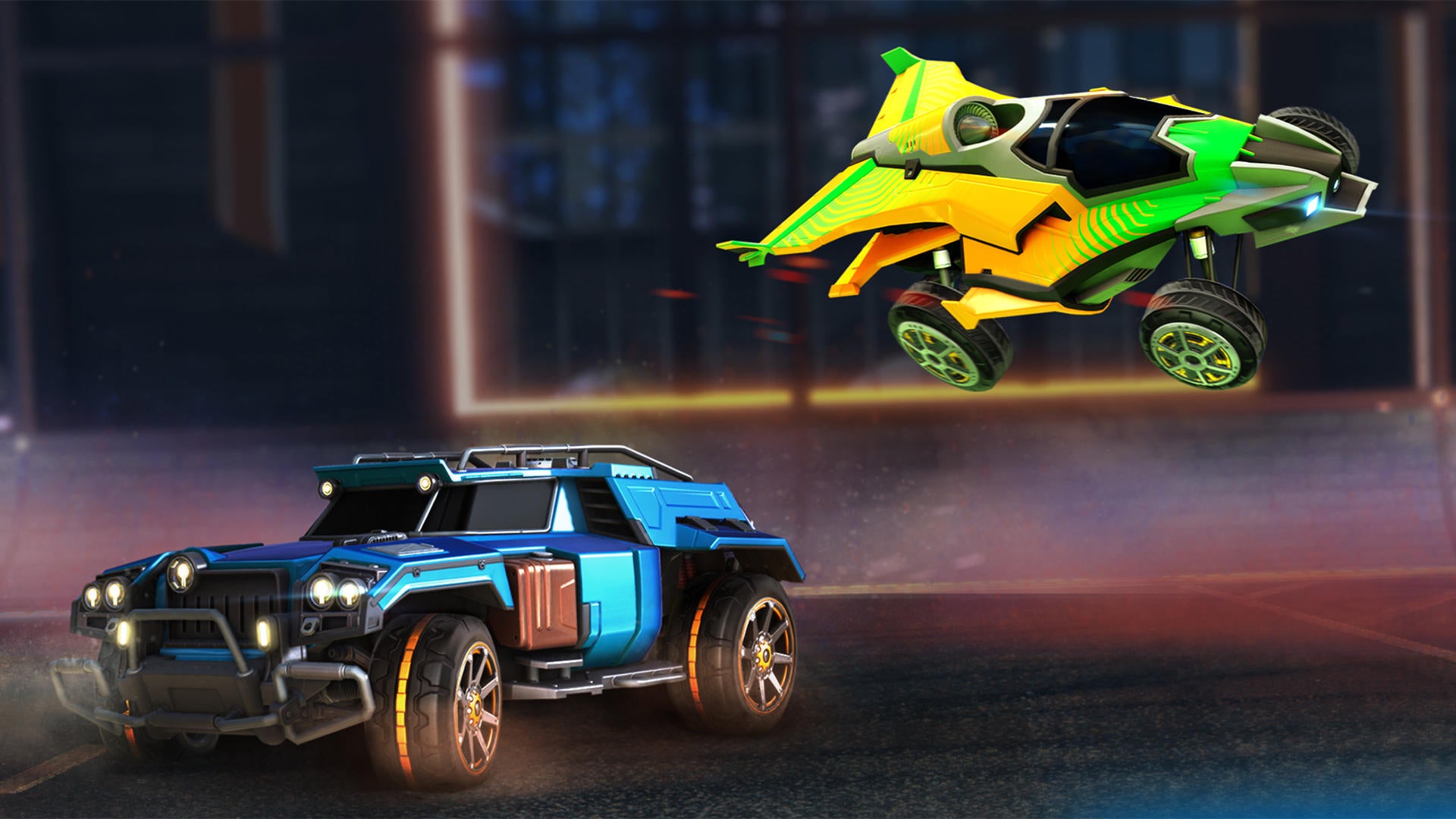 Battle Cars Favorites Return As Premium DLC. Rocket League®