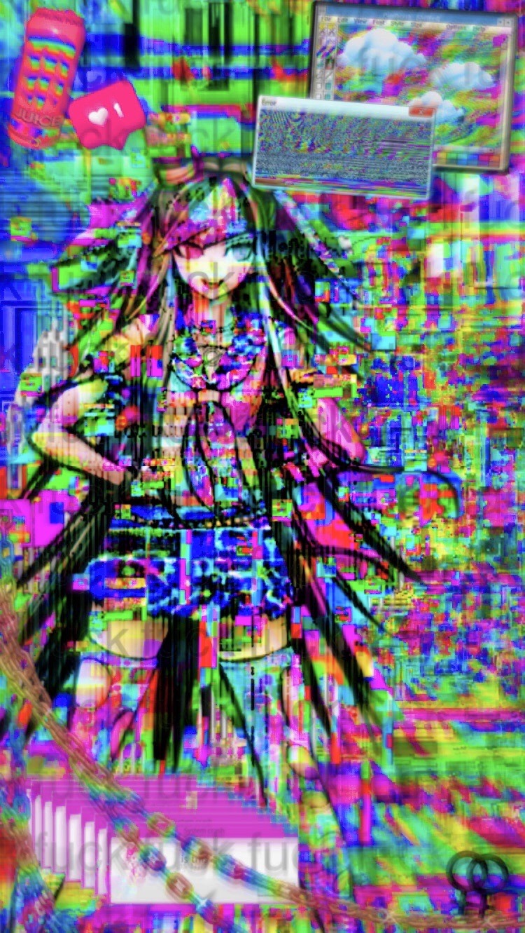 Glitchcore Ibuki Wallpaper