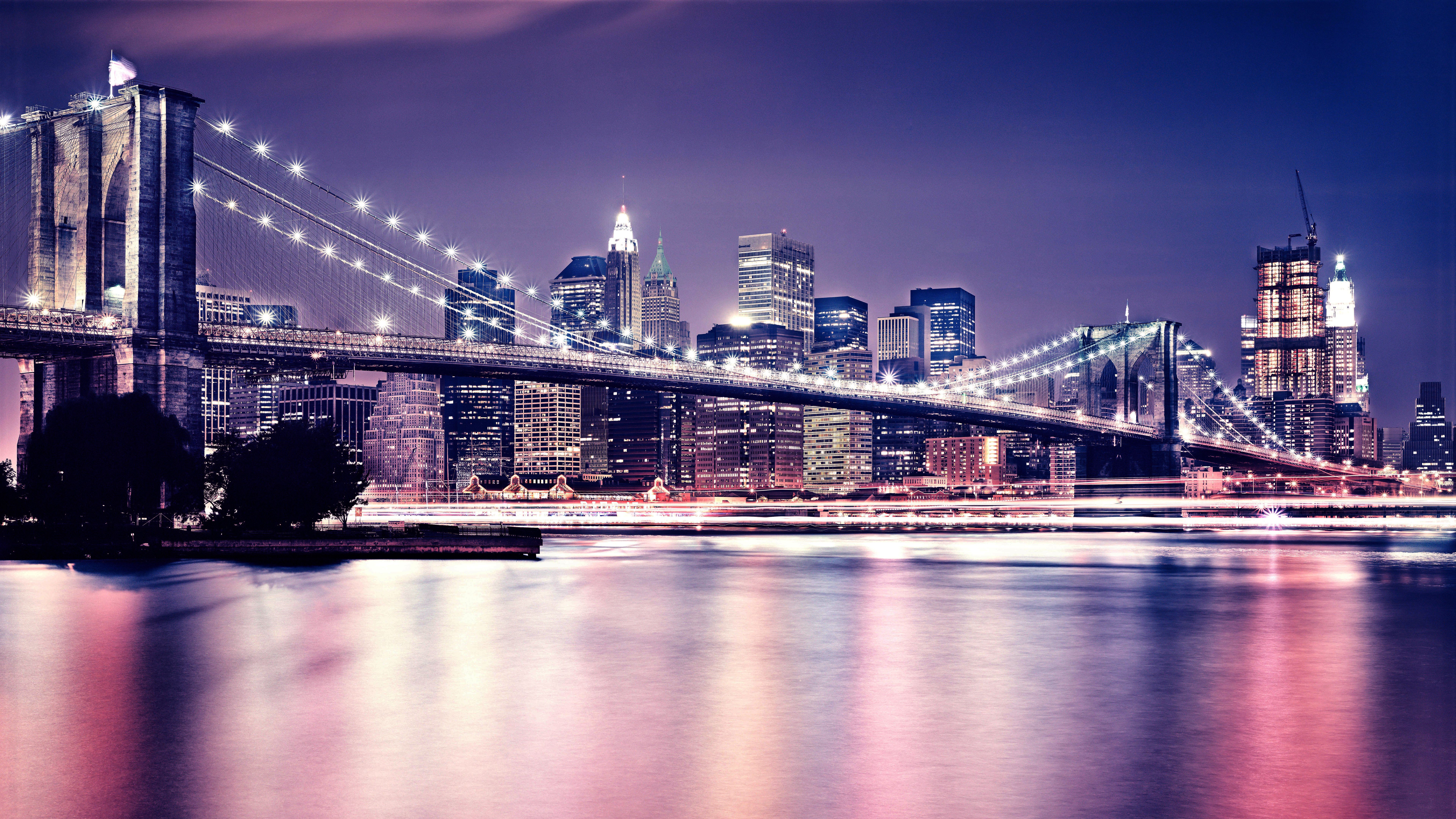 Brooklyn Bridge 8k Ultra HD Wallpaper
