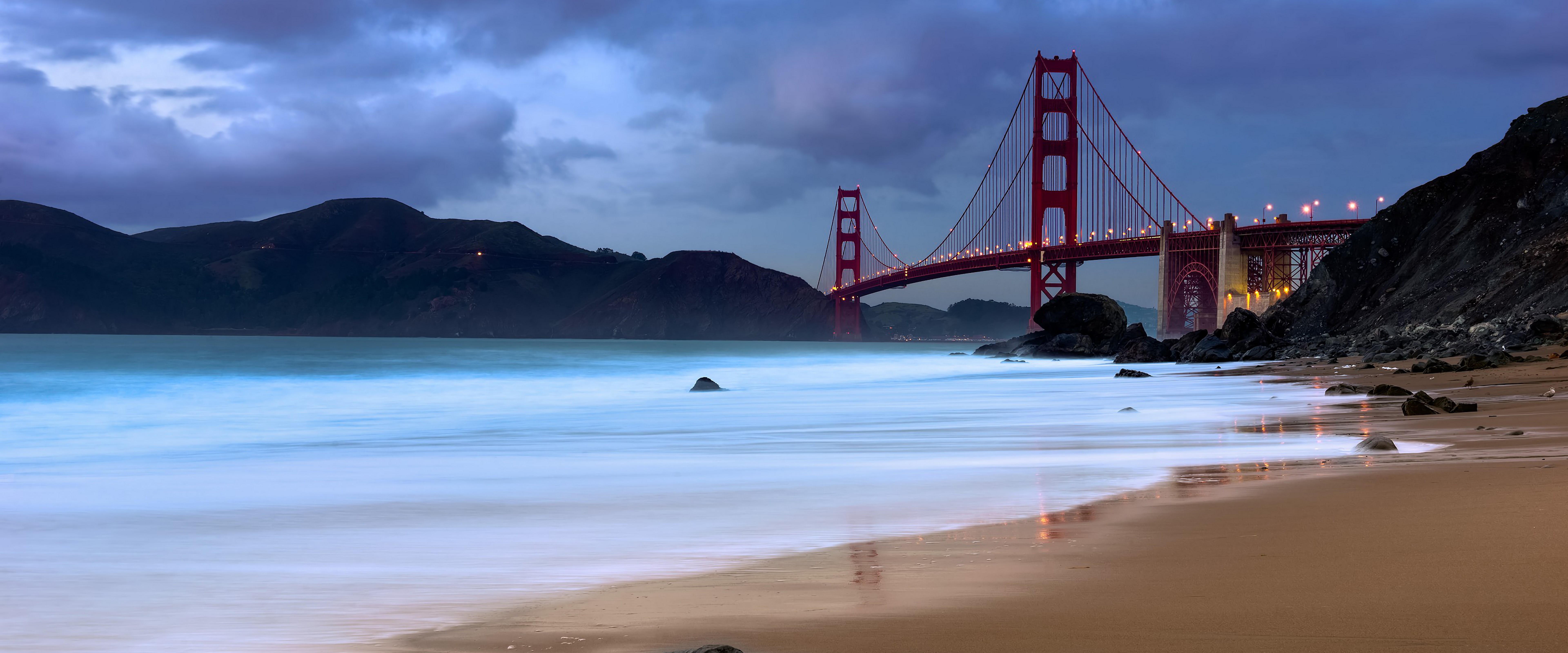 Golden Gate Bridge Scenery 4K Wallpaper