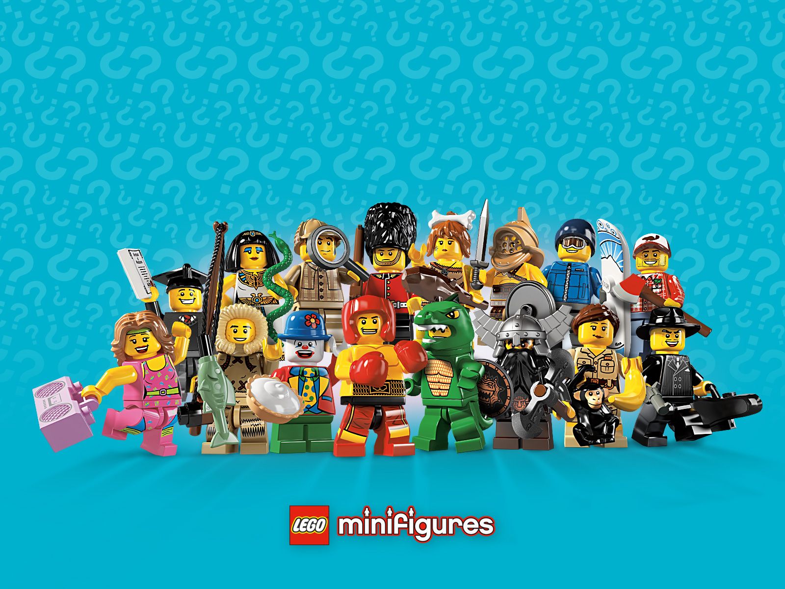LEGO Minifigures Wallpaper