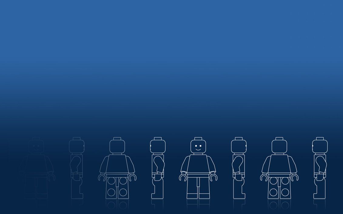 BluuuuuPrint. Lego wallpaper, Lego, Lego minifigures