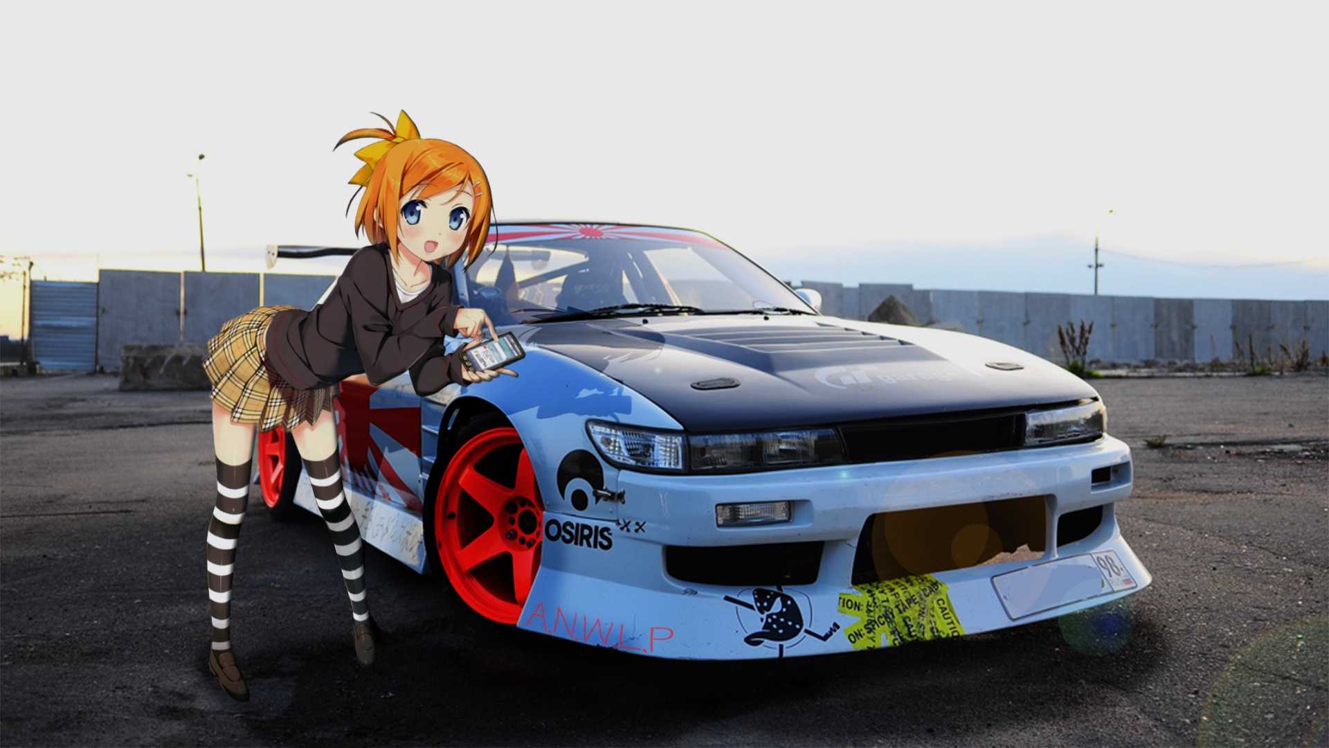 410762 JDM toyota aristo anime girls pictureinpicture  Rare Gallery  HD Wallpapers