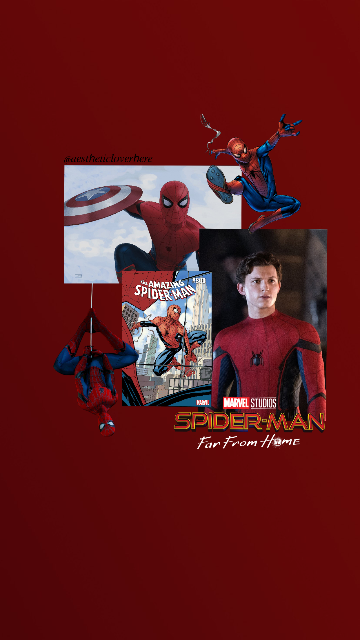 Marve Spider Man Aesthetic Wallpaper. Spiderman Artwork, Disney Fan Art, Spiderman