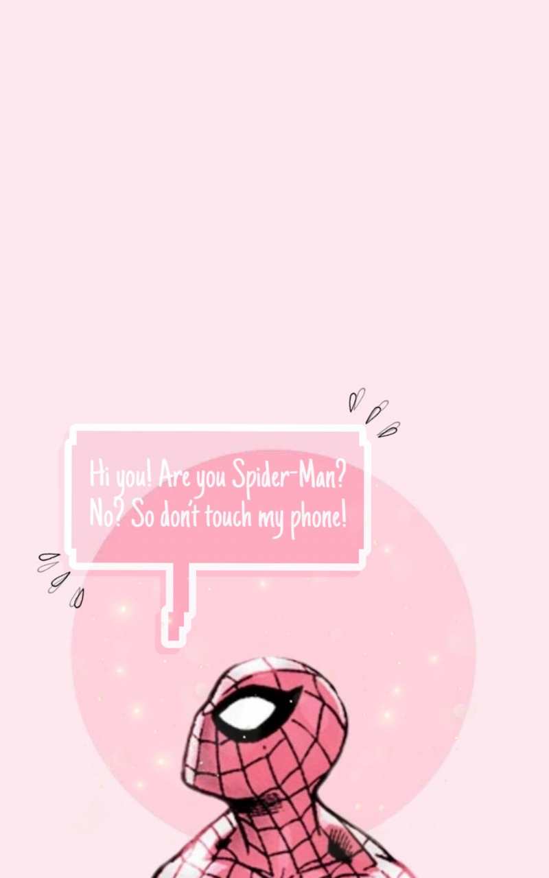 Free download Spider Man pink wallpaper background Spiderman picture [1242x2207] for your Desktop, Mobile & Tablet. Explore Avengers Pink Aesthetic Wallpaper. Pink Aesthetic Wallpaper, Avengers Wallpaper, Avengers Background
