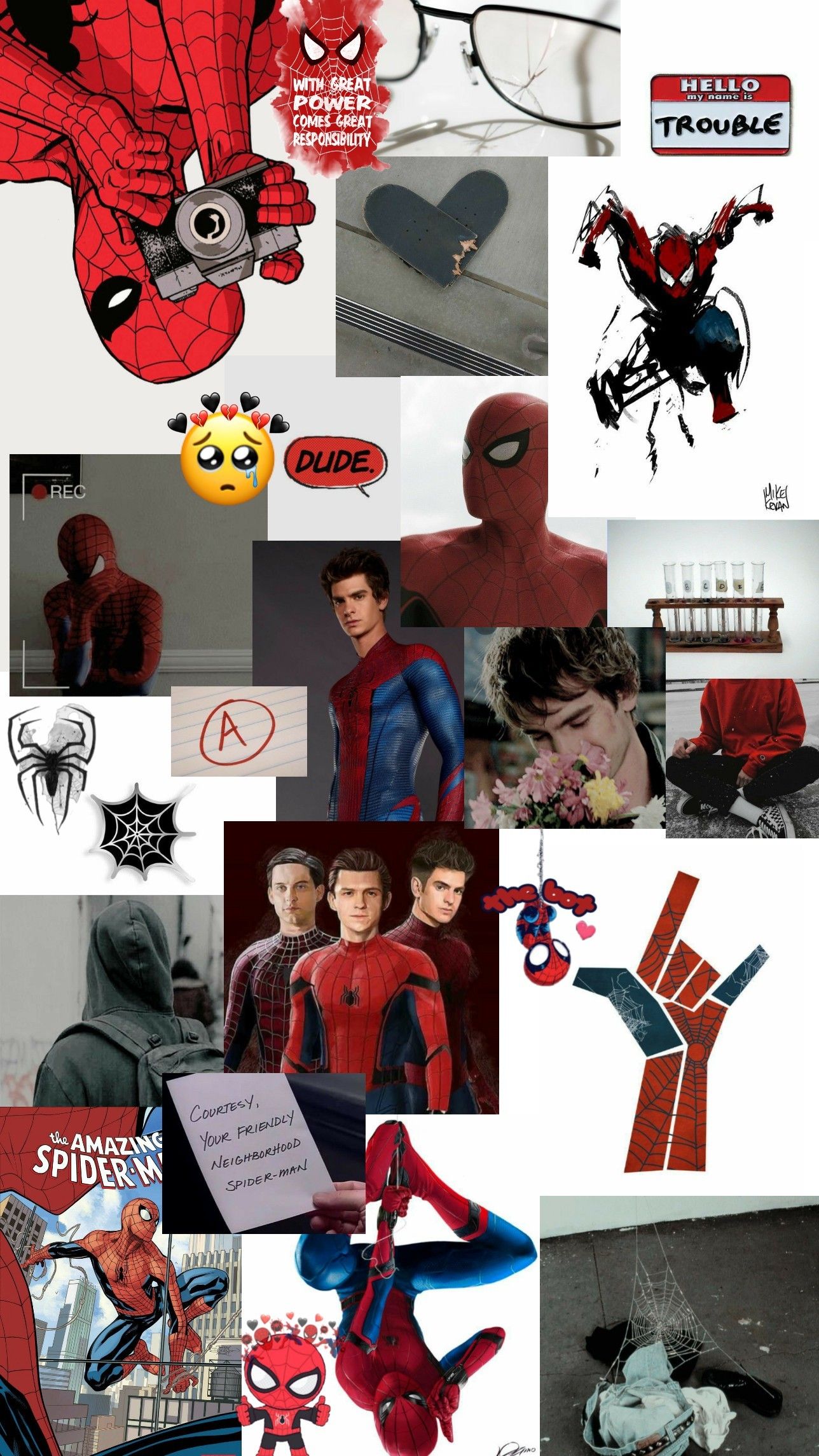 Spiderman Wallpaper Aesthetic. Spiderman, Spiderman picture, Marvel comics wallpaper