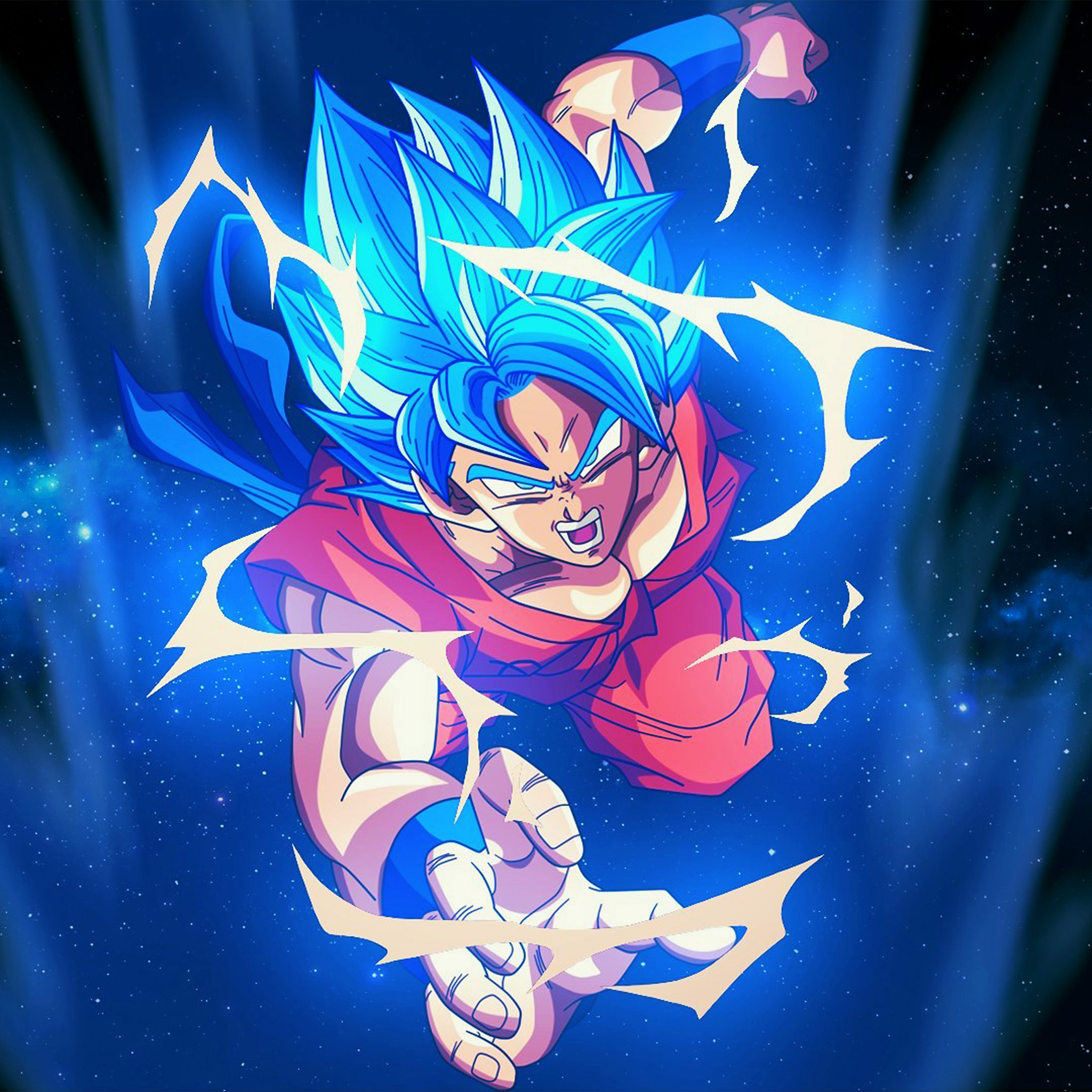 2932x2932 Dragon Ball Super Super Saiyan Goku Ipad Pro Retina