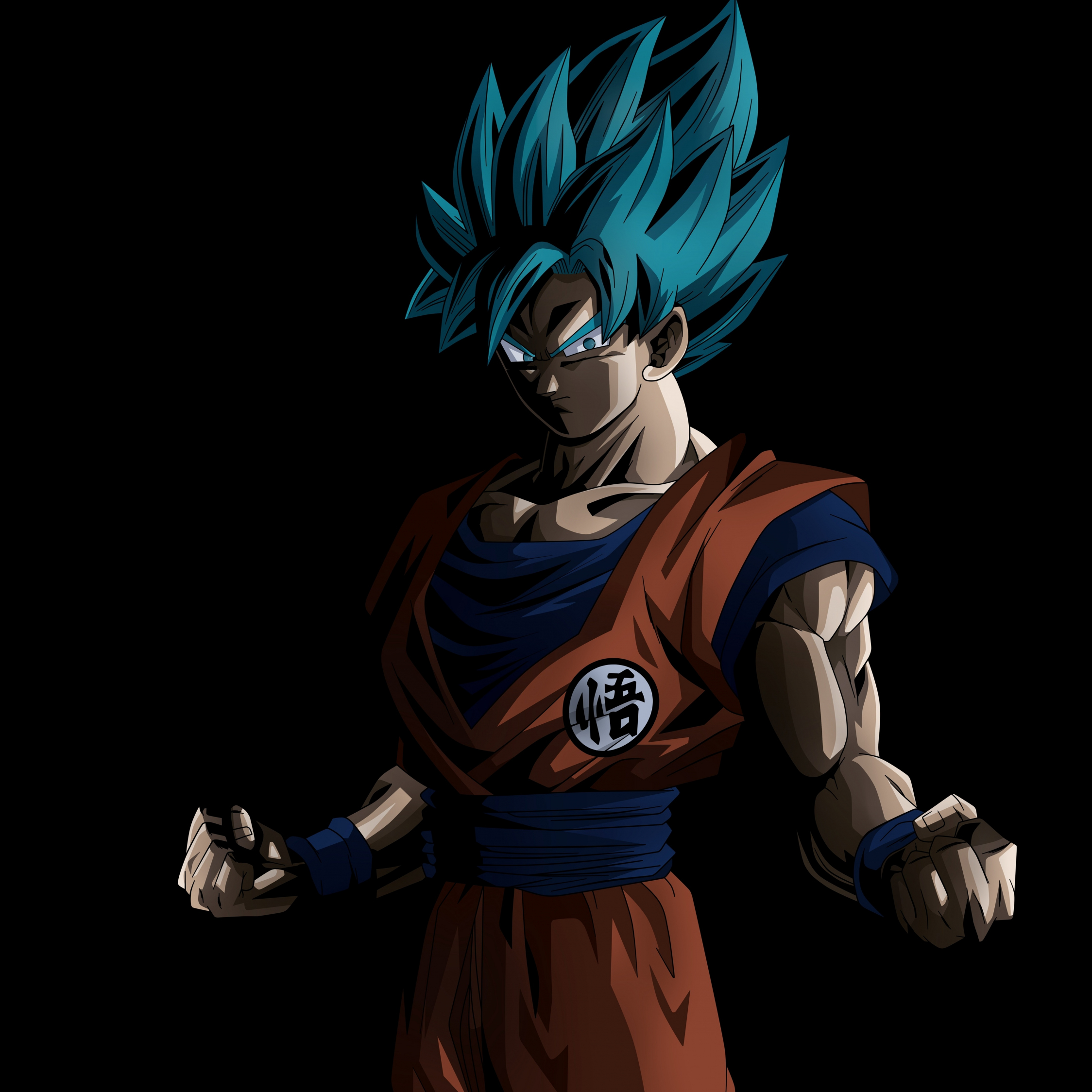 Download wallpaper 2248x2248 ultra instinct, goku, dragon ball