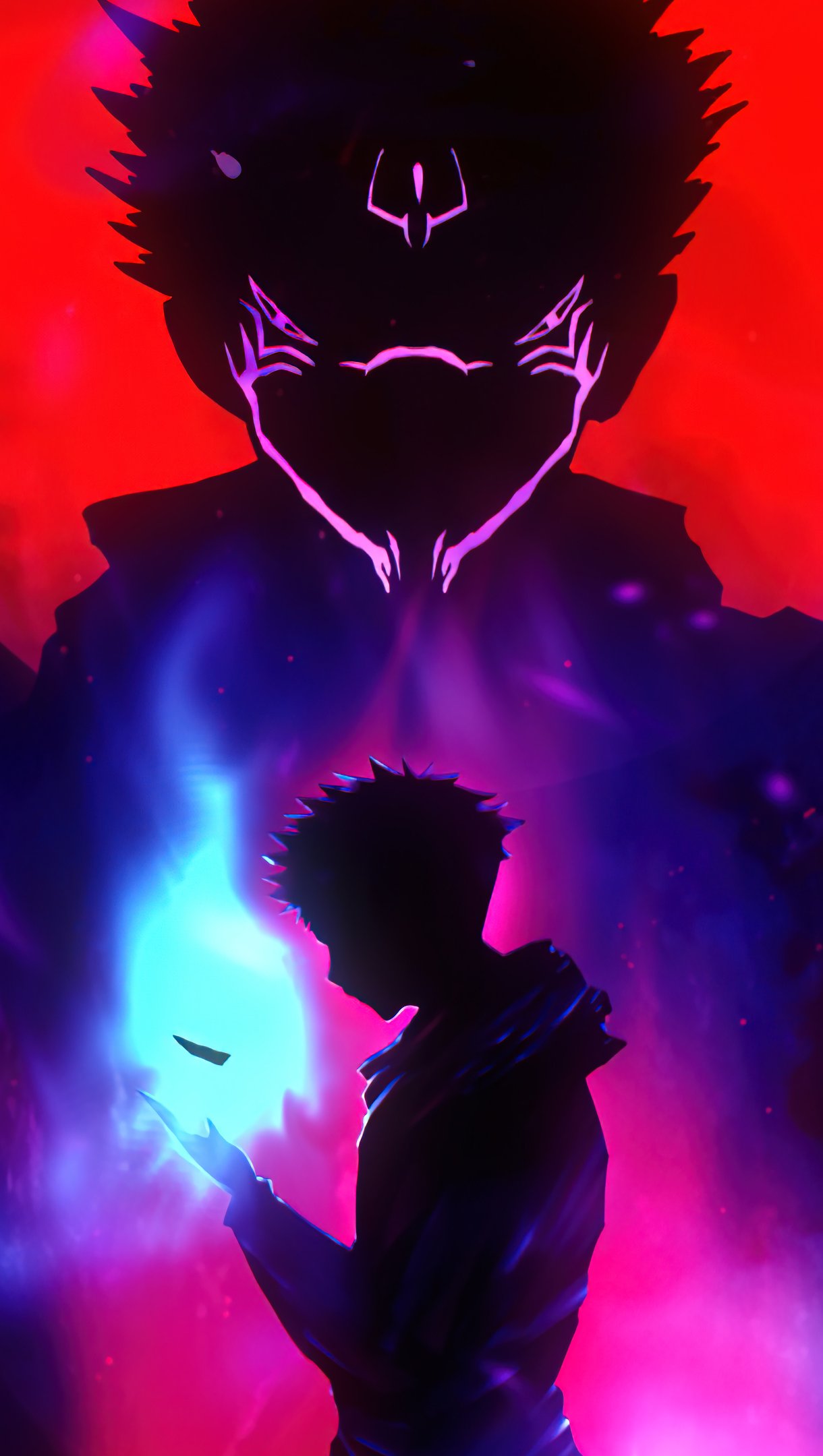 Yuji Itadori from Jujutsu Kaisen Anime Wallpaper 4k for iPhone and Mobile Phone