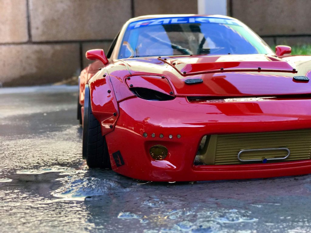 Rocket Bunny Full Bodykit For Tamiya RX 7 1 10 FD3S [Demi Works] DWRX7RB A DWRX7RB B. Super G R C Drift Arena [HOME]