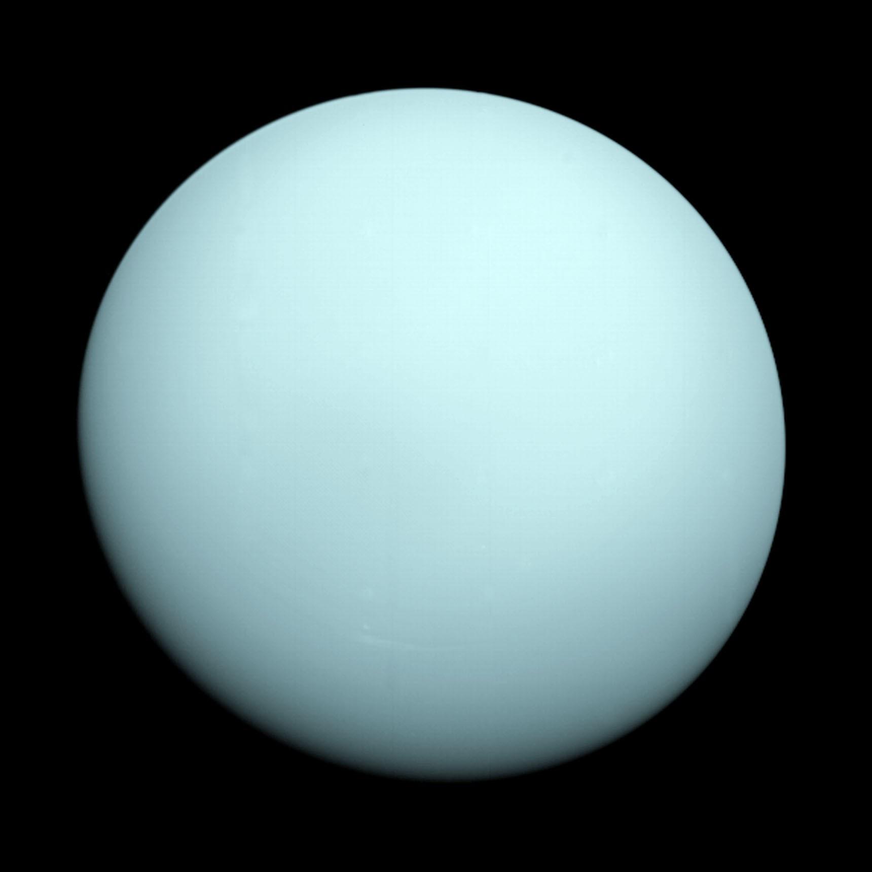 Uranus as seen by NASA's Voyager 2. NASA Solar System Exploration