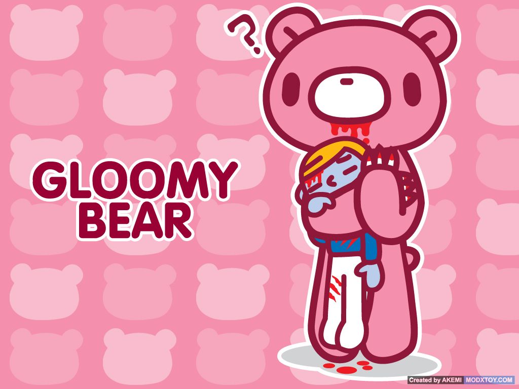 Gloomy Bear Wallpaper