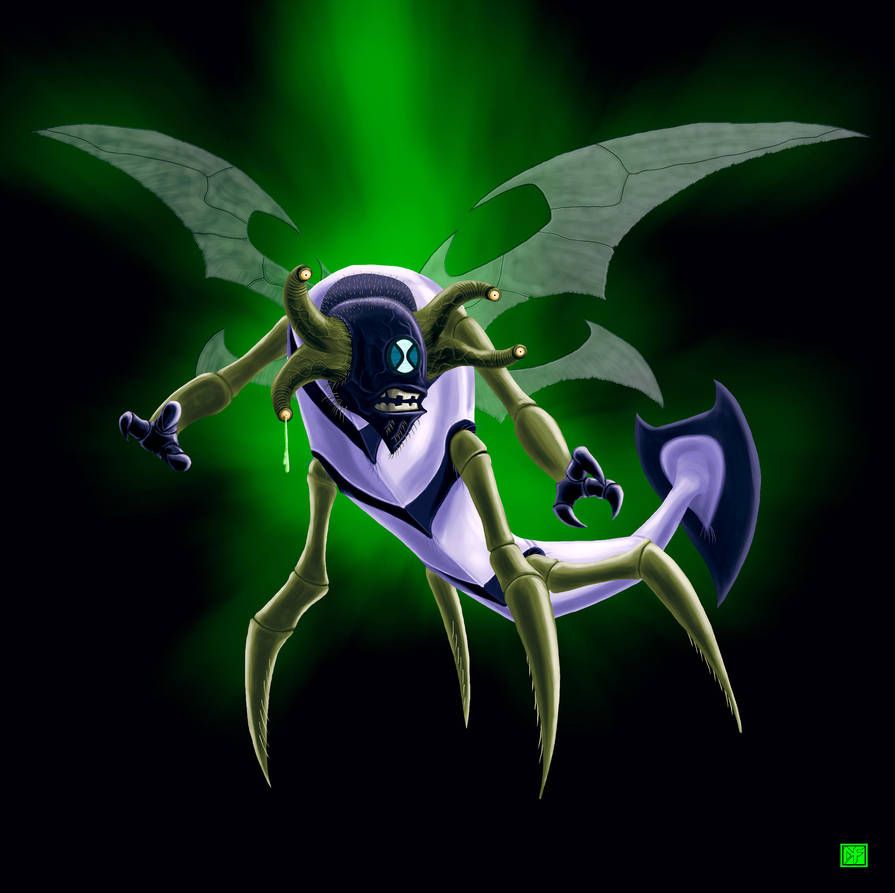 Stinkfly by DavidWFisher. Ben 10, Ben 10 comics, Ben 10 birthday