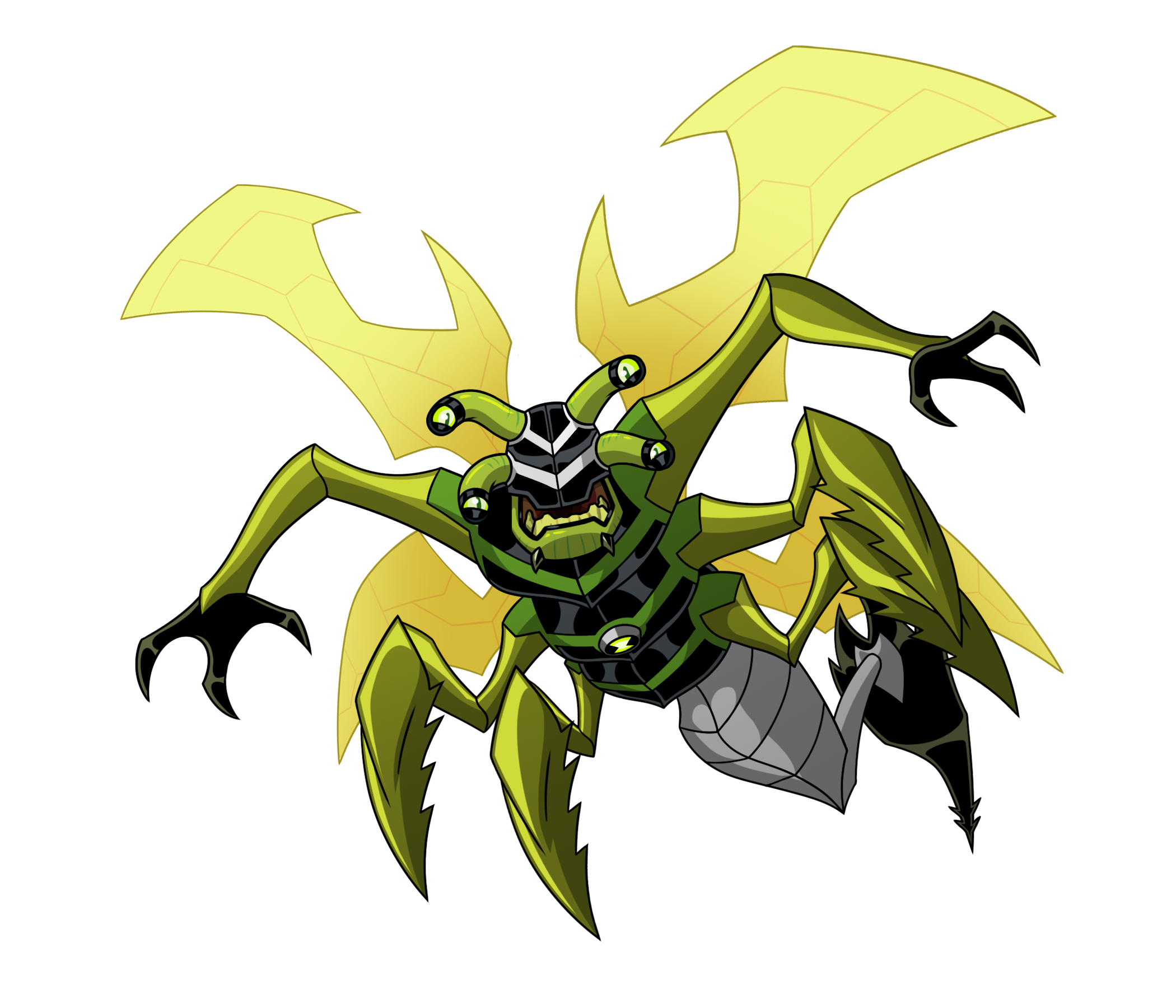 Stinkfly Years later Wiki. Ben 10, Ben 10 ultimate alien, White bodysuit