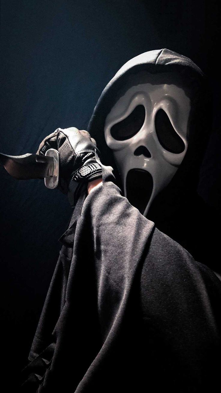 Dar0z Scream Movies Ghostface Horror Mask Wallpaper - Resolution:5629x3167  - ID:1285263 - wallha.com