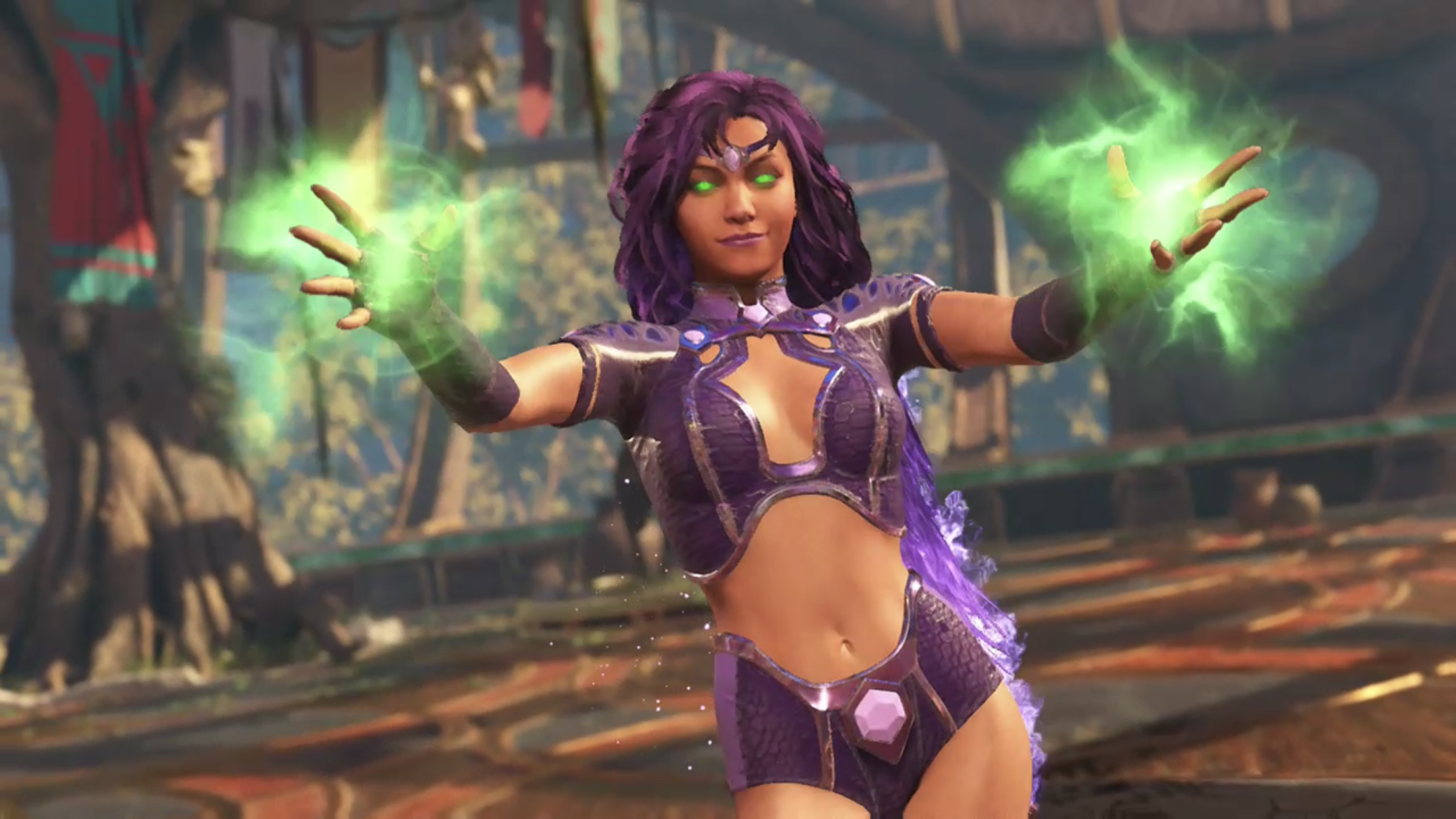 INJUSTICE 2. Starfire. Fantasy girl, Fantasy women, Dc characters