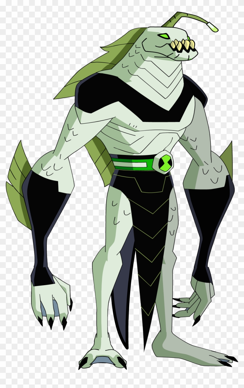 Ben 10 Ripjaws 10 Aliens Ripjaws, HD Png Download