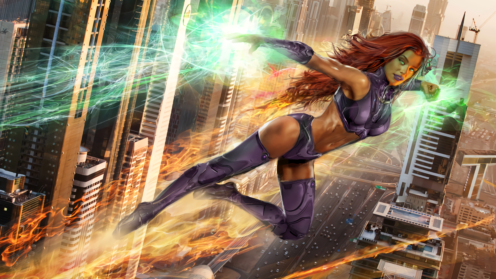 Starfire HD Wallpaper and Background Image