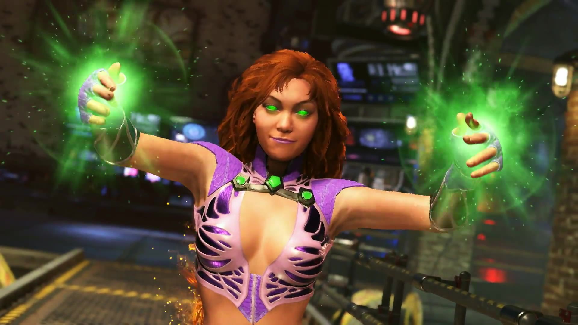 Starfire Injustice 2 Wallpapers Wallpaper Cave