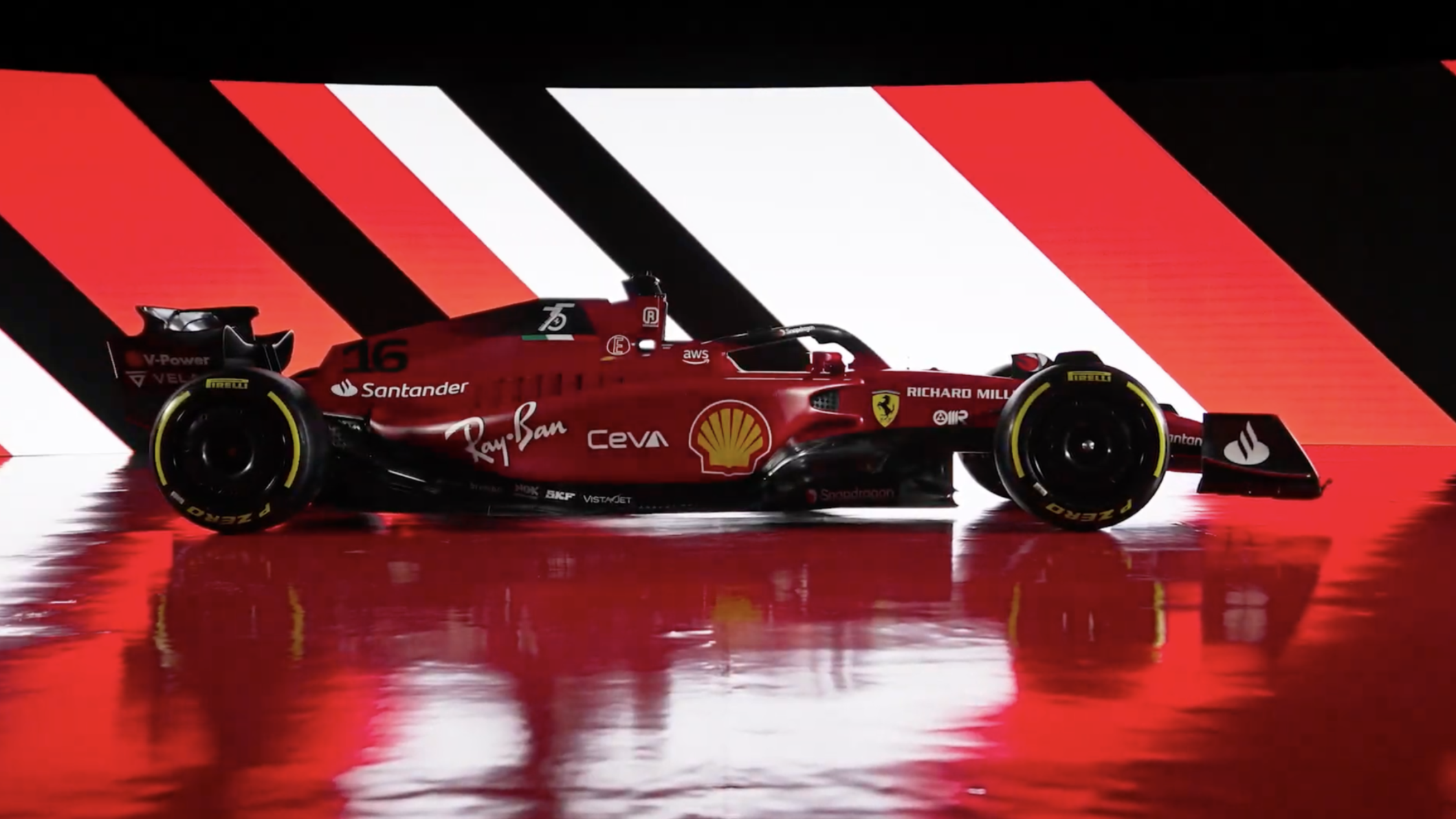 In Photo: Every Angle Of The New Ferrari F1 75 F1 Car