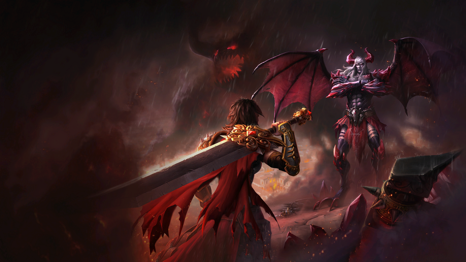 Bellona, Chernobog (Smite) HD Wallpaper