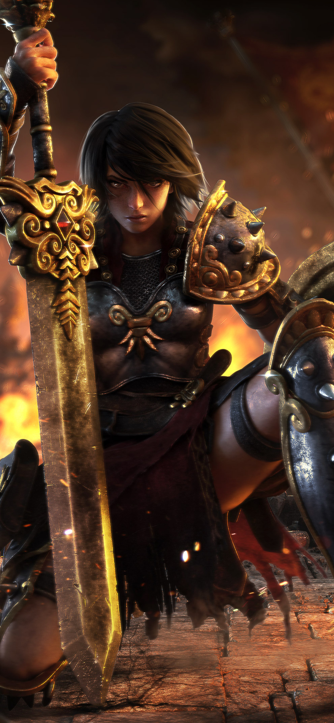 Smite Bellona iPhone XS, iPhone 10, iPhone X HD 4k Wallpaper, Image, Background, Photo and Picture