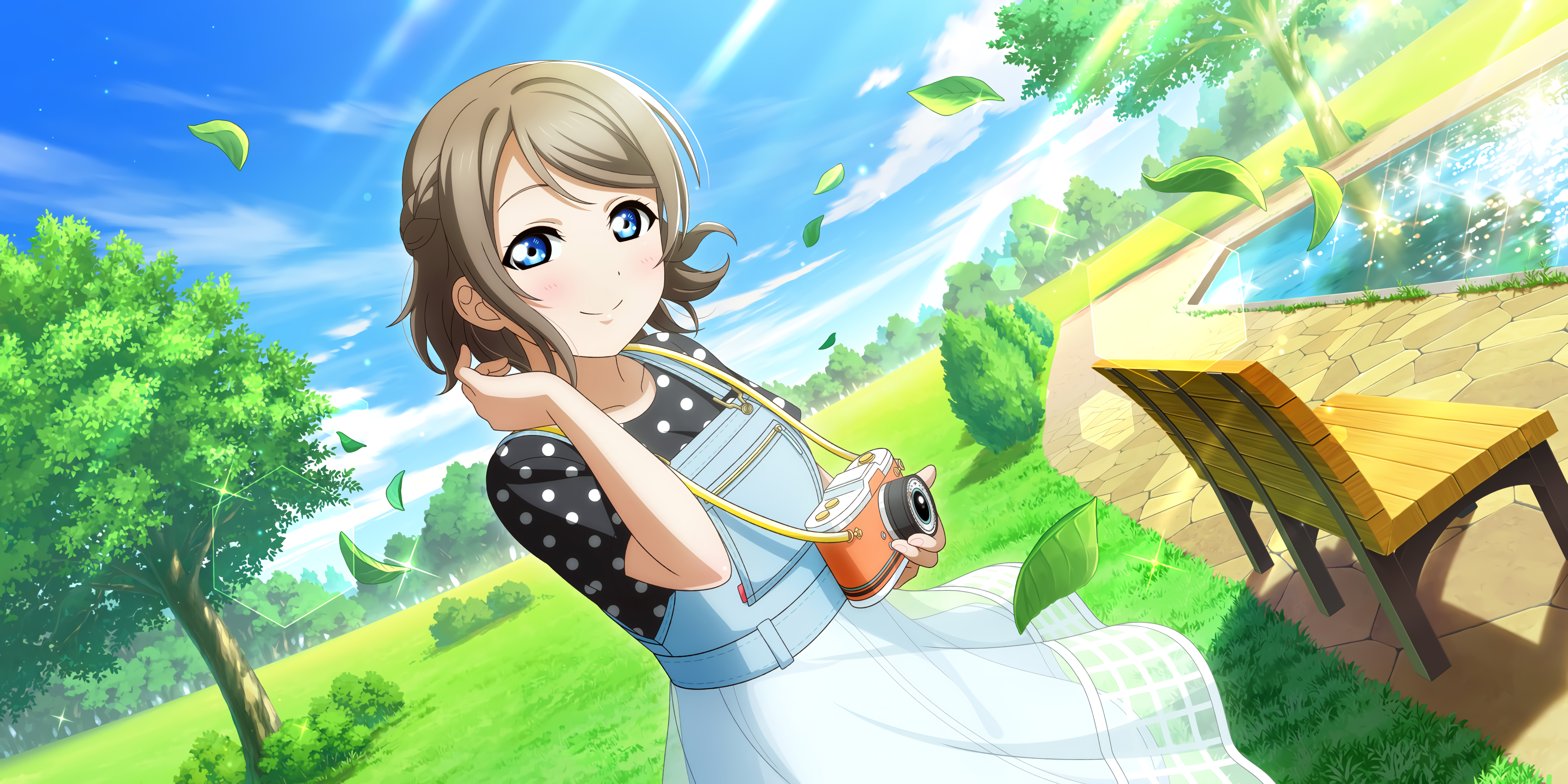 Love Live Love Live Sunshine Love Live Series Watanabe You Anime Girls Wallpaper:3600x1800