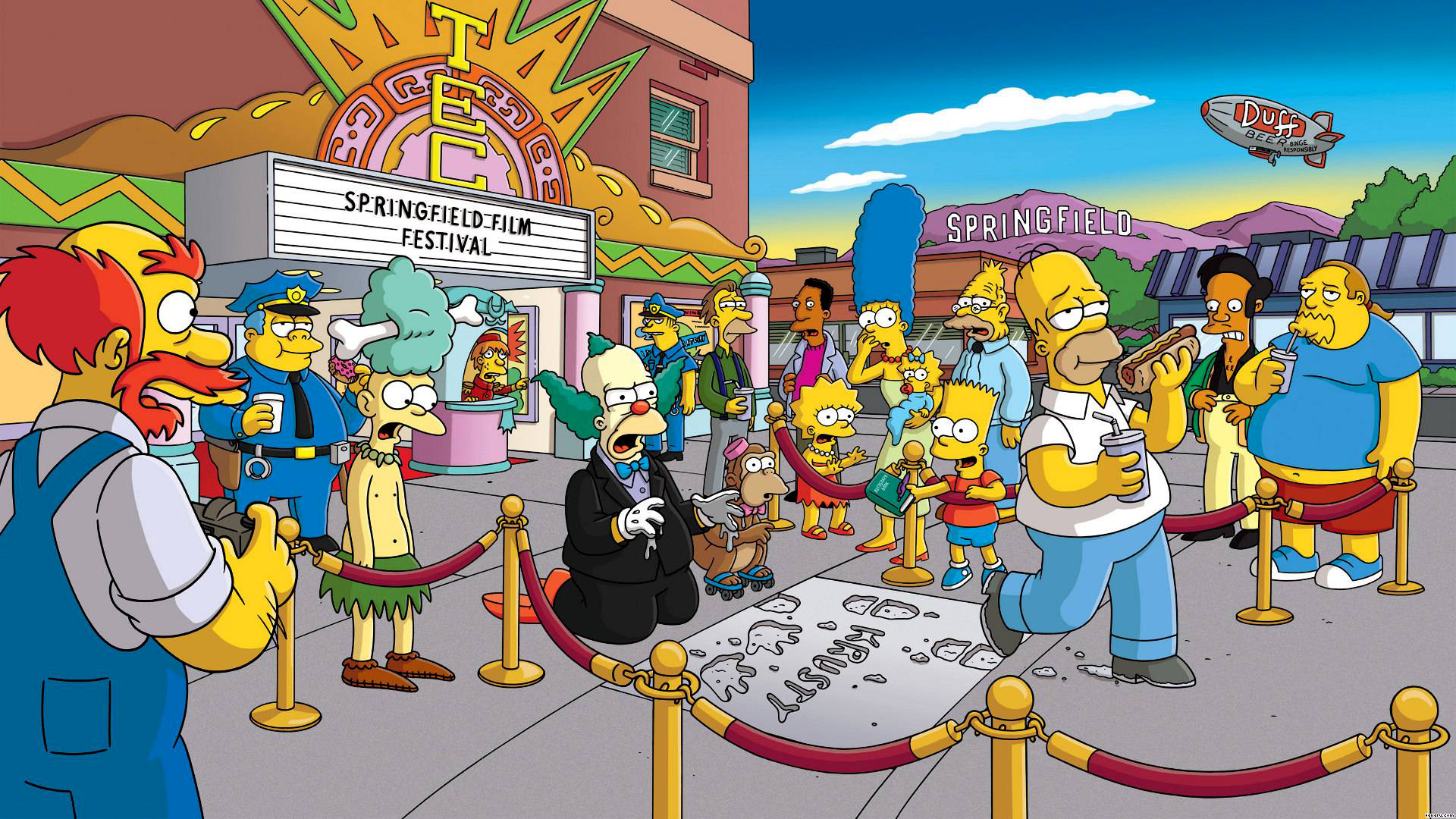 The Simpsons HD Wallpaper
