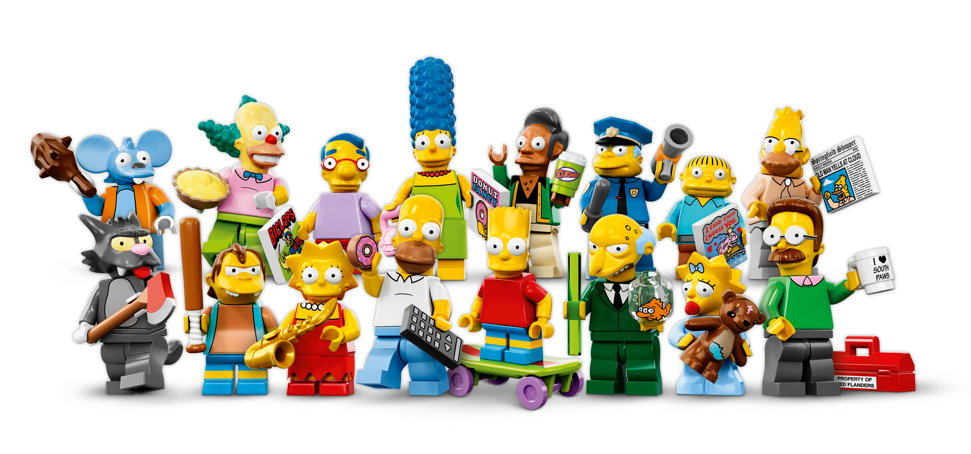 LEGO Reveals The Simpsons Collectable Minifigures's Brick Blog