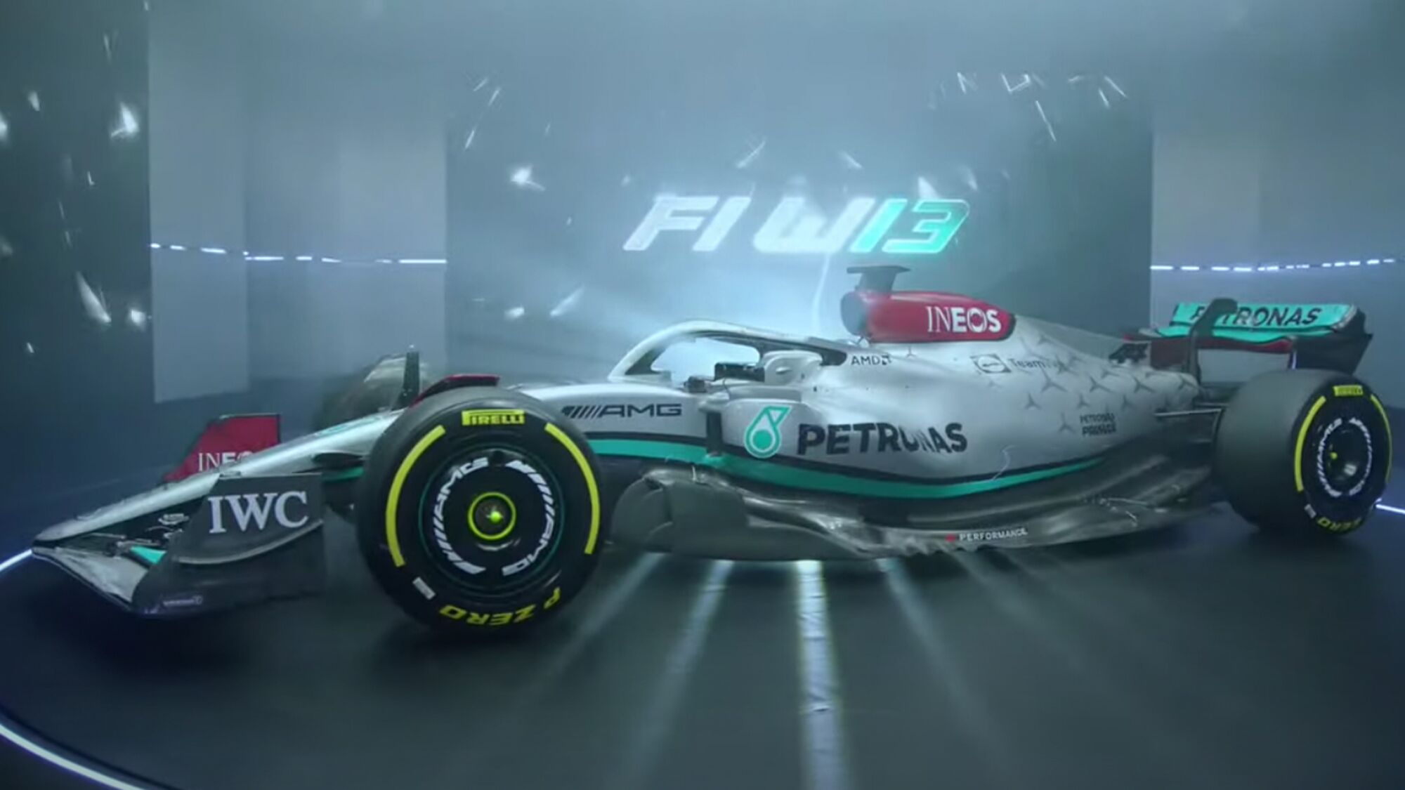 Mercedes Unveils W13 E Performance 2022 F1 Car Sport Magazine