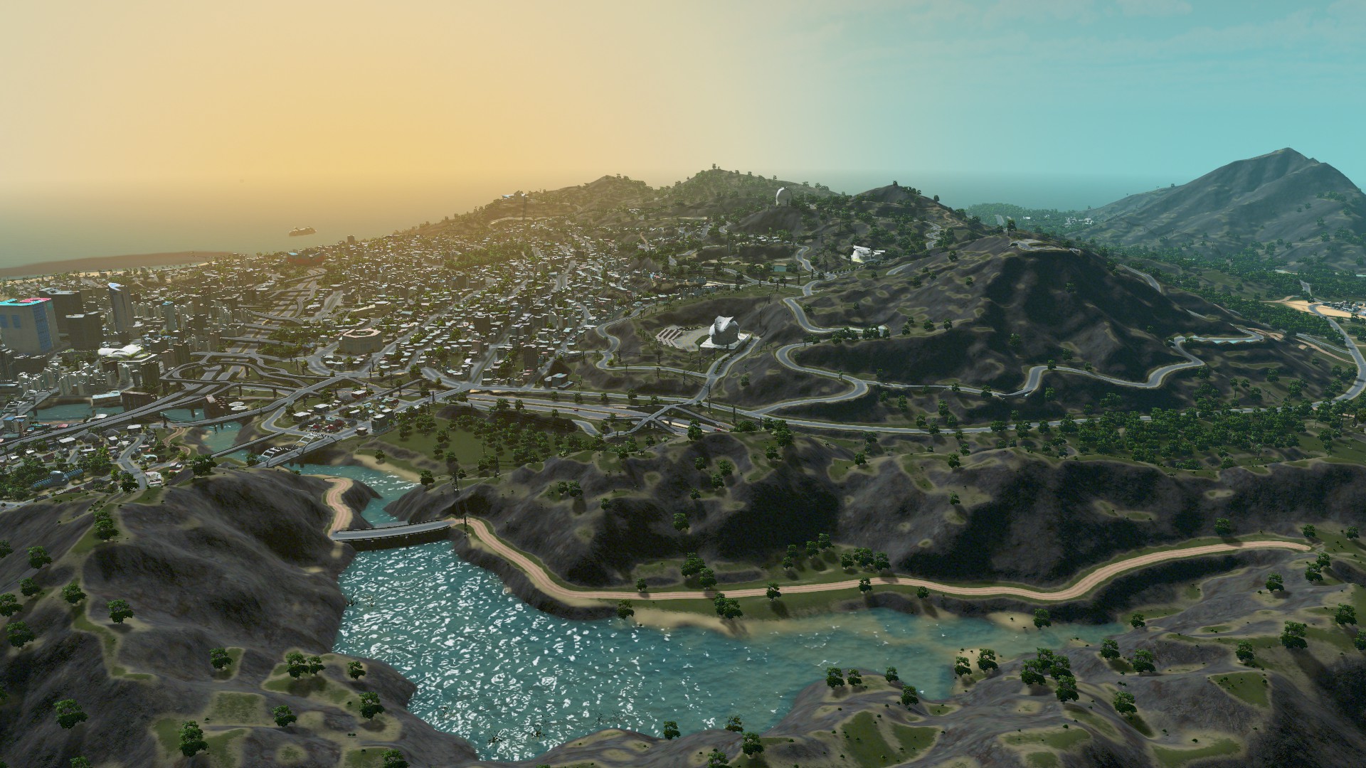 GTA 5's Los Santos recreated for Cities: Skylines it's awesome