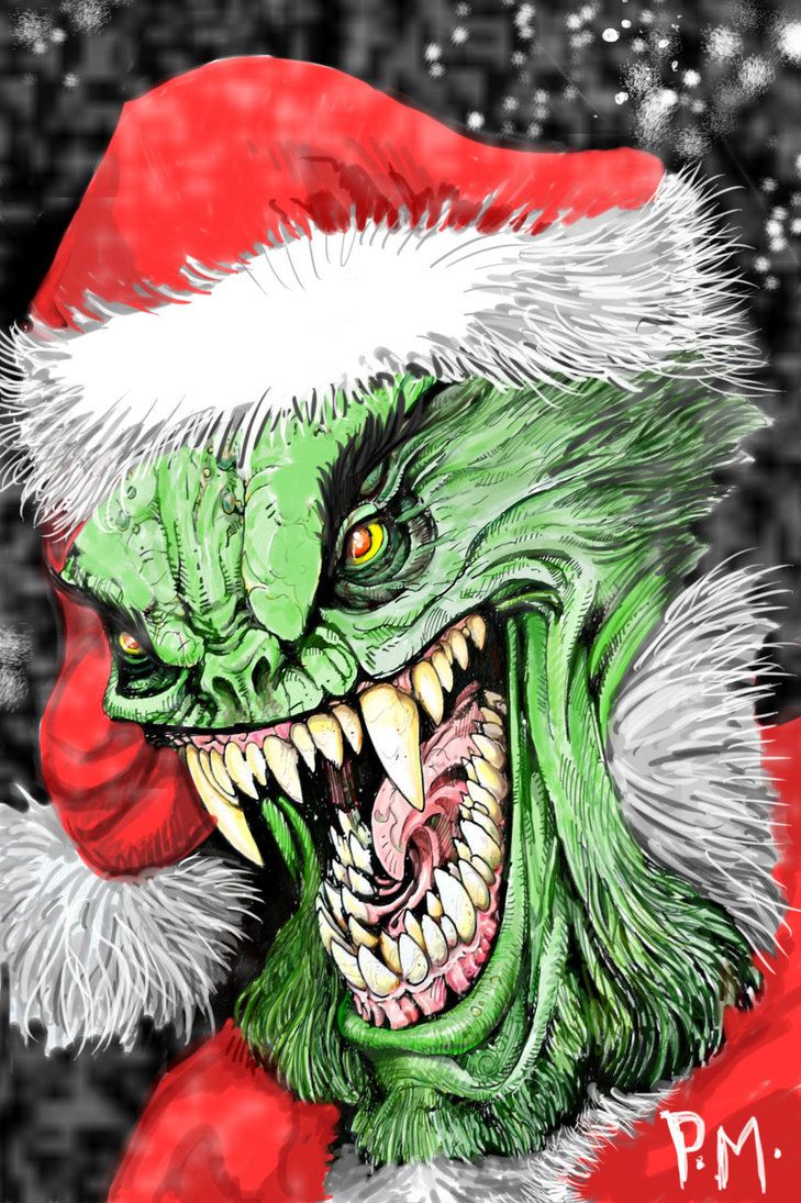 The Real Grinch. Scary christmas, Grinch, Creepy christmas