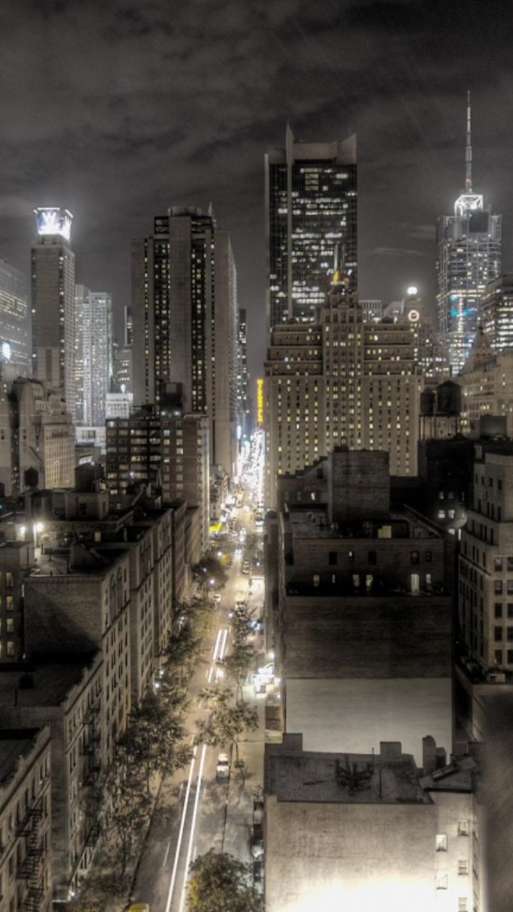 dark newyork city night wallpaper HD Mobile, Desktop Wallpaper
