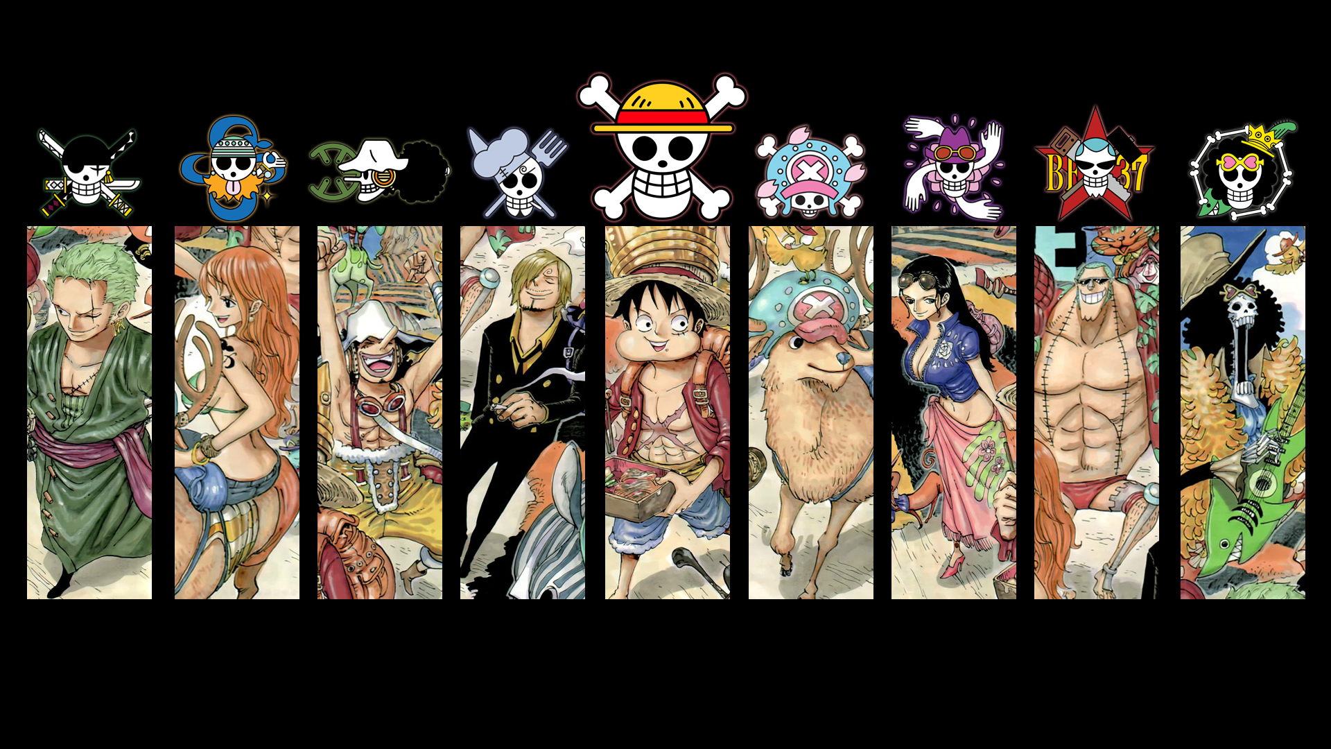 One Piece HD wallpaper ` One Piece original characters #1080P #wallpaper # hdwallpaper #desktop