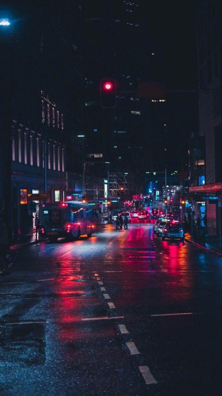 Aesthetic City Android Wallpaper