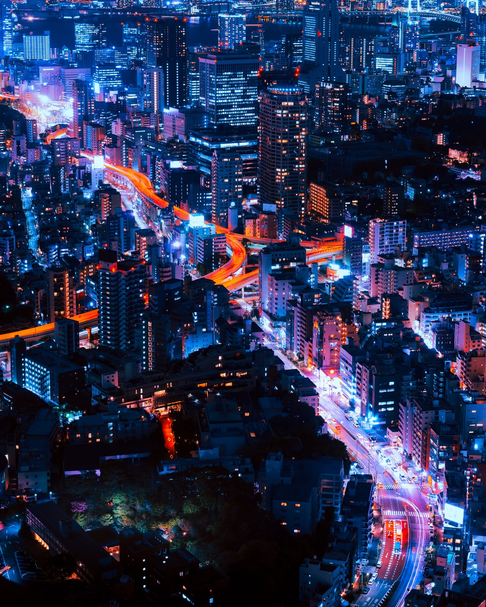 Aesthetic City Android Wallpaper