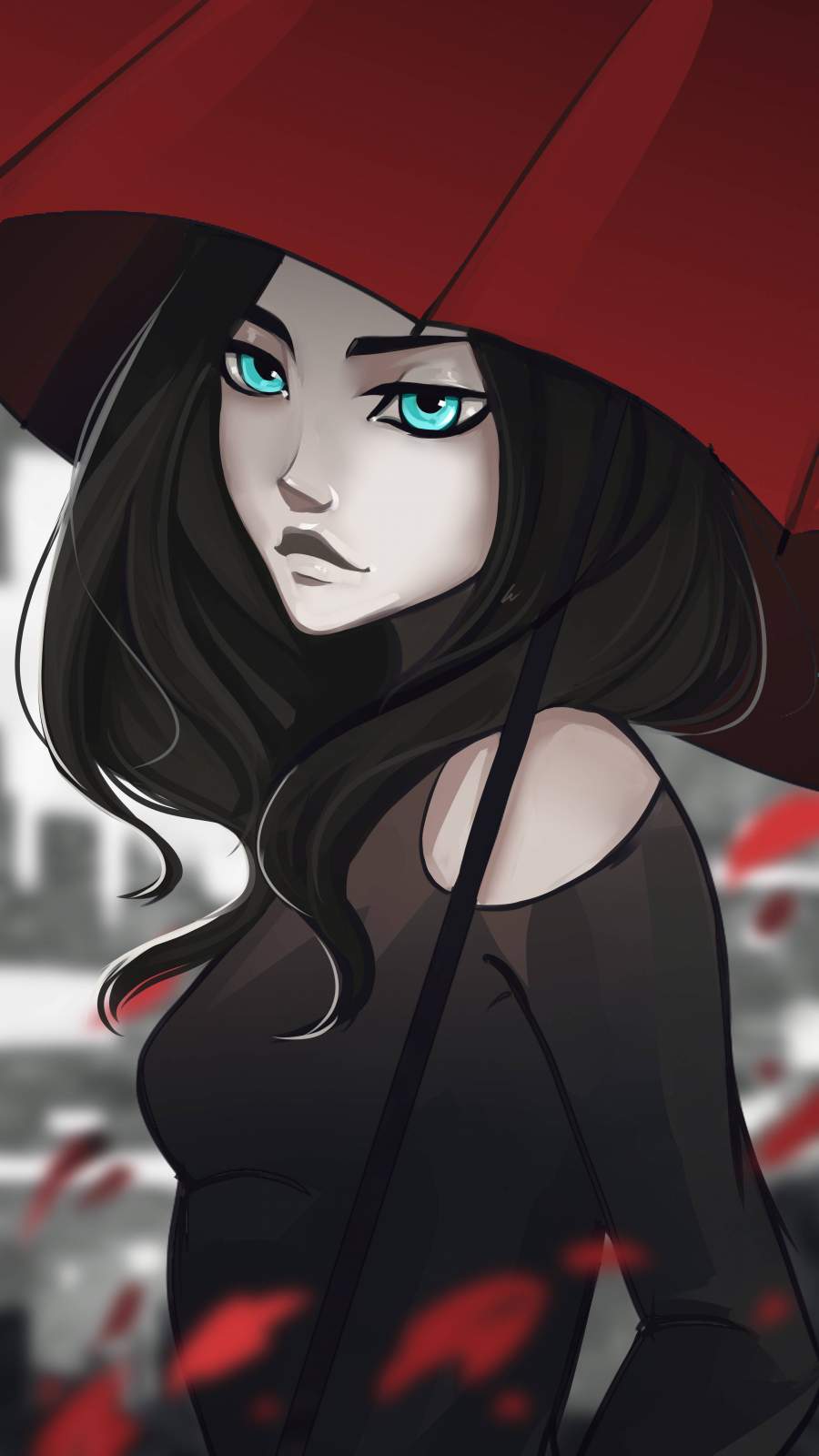 Blue Eyes Anime Girl IPhone Wallpaper Wallpaper, iPhone Wallpaper