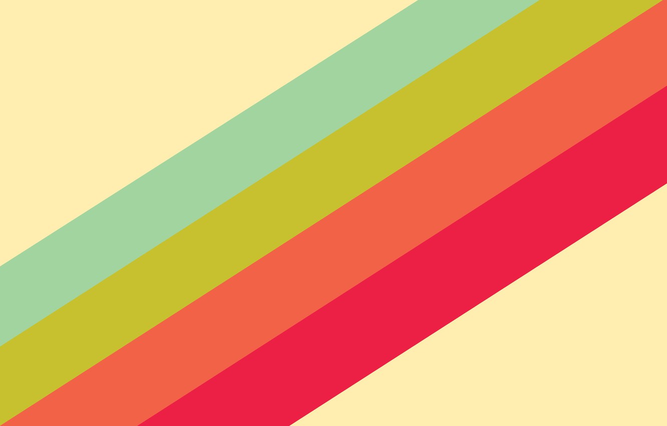 Wallpaper strips, orange, red, green, blue, rainbow image for desktop, section текстуры