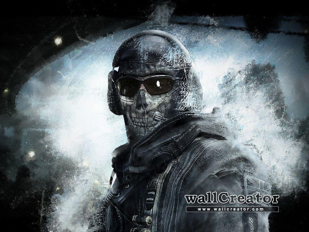 Call of Duty: Modern Warfare 2 Wallpaper 4K, PC Games, Ghost