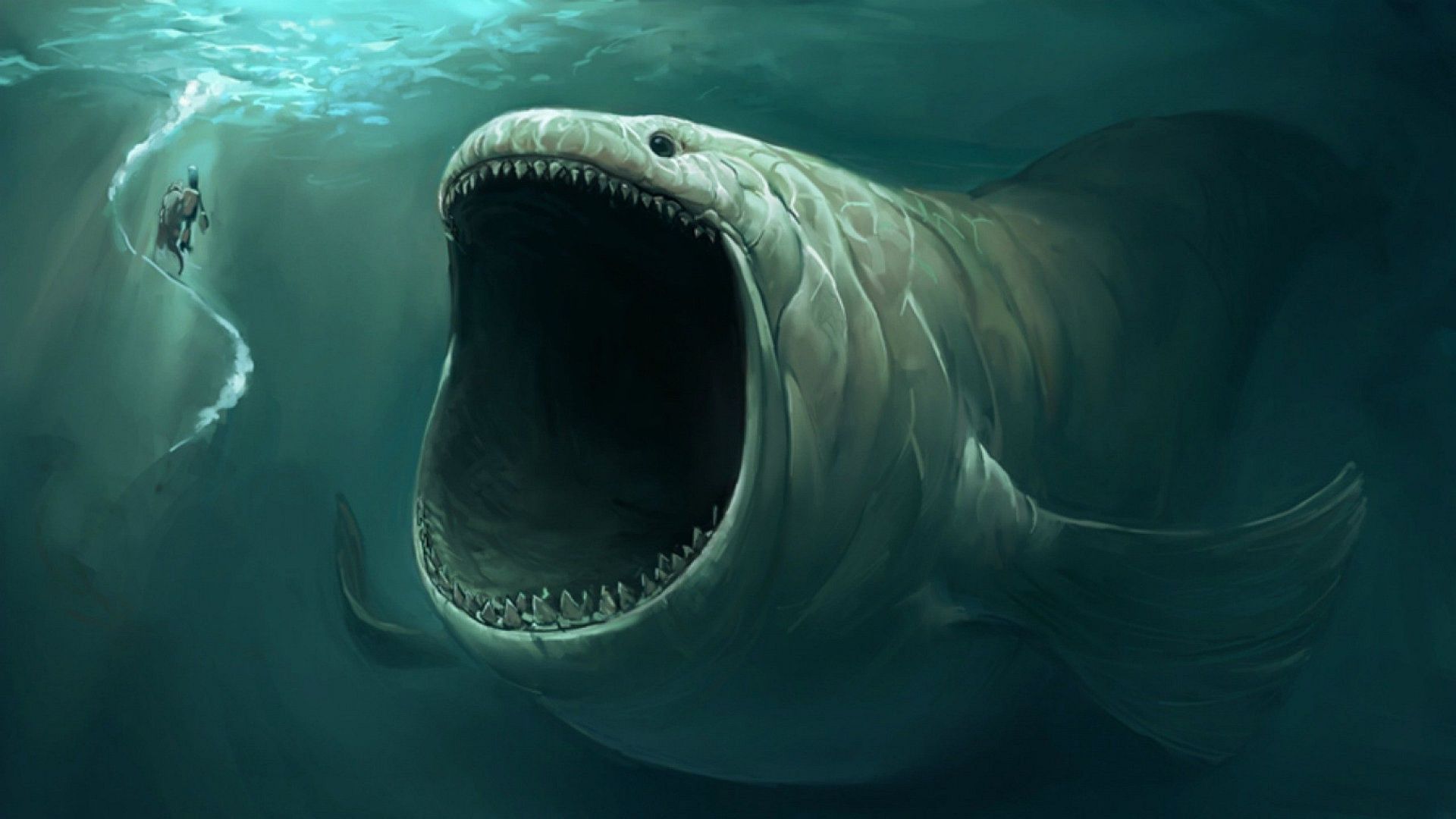 Scary Fish Wallpapers - Wallpaper Cave