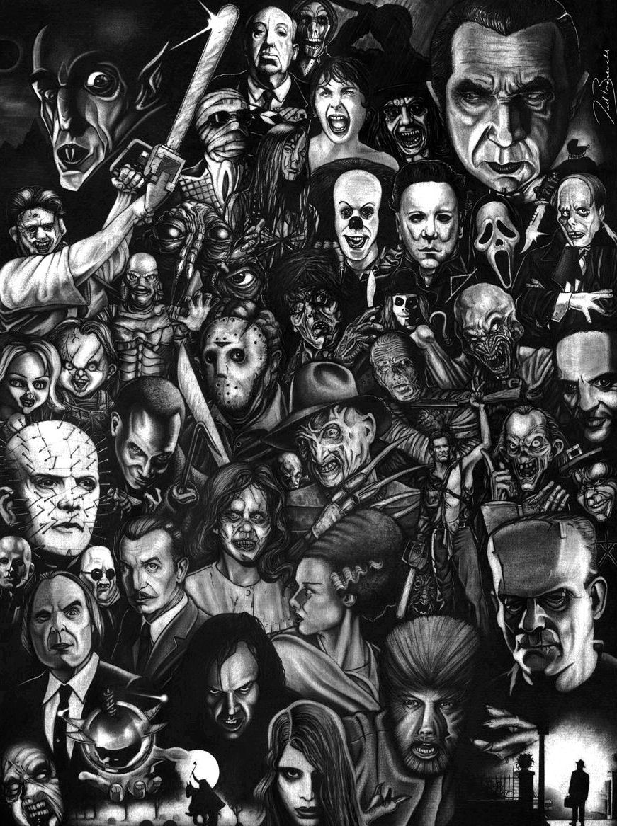 41 Horror Movie Icons Wallpaper  WallpaperSafari