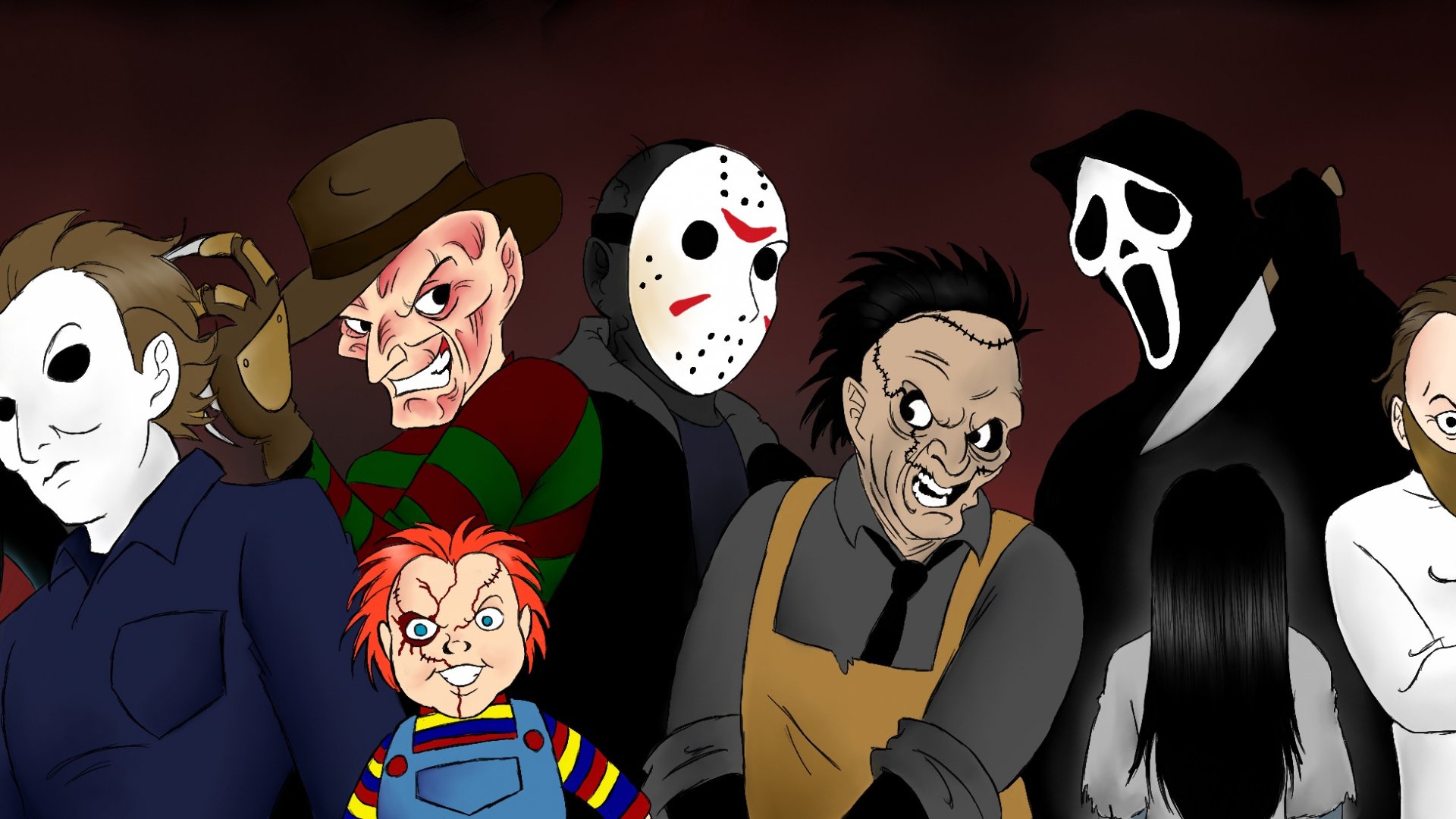Free download horror movie icons by darthguyford fan art digital art drawings movies [3255x1100] for your Desktop, Mobile & Tablet. Explore Horror Movie Icon Wallpaper. Horror Movie Wallpaper, Classic