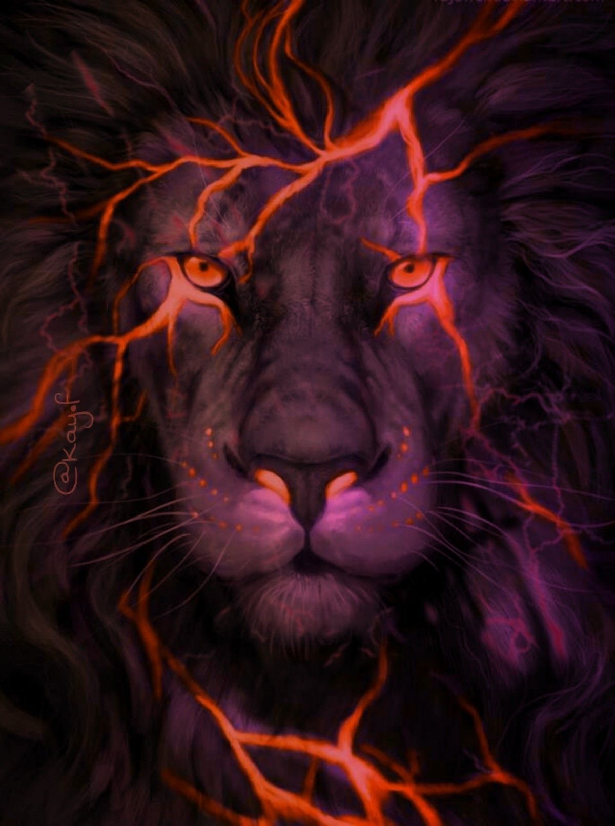 Lightning Lion Wallpapers Wallpaper Cave